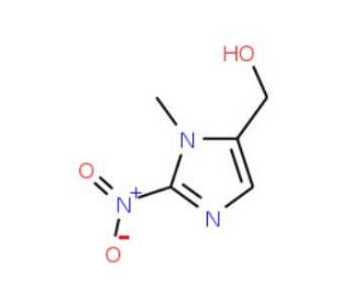 (3-Methyl-2-nitro-3H-imidazol-4-yl)methanol (CAS 39070-14-9) - chemical structure image