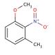 3-Methyl-2-nitroanisole (CAS 5345-42-6) - chemical structure image