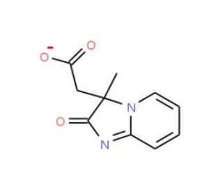 (3-Methyl-2-oxo-2,3-dihydro-imidazo[1,2-a]pyridin-3-yl)-acetic acid (CAS 436811-33-5) - chemical structure image