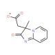 (3-Methyl-2-oxo-2,3-dihydro-imidazo[1,2-a]pyridin-3-yl)-acetic acid (CAS 436811-33-5) - chemical structure image