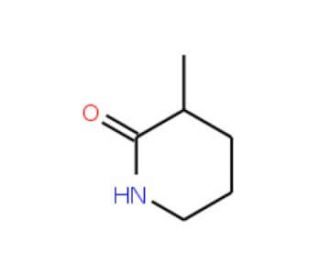 3-Methyl-2-oxopiperidine (CAS 3768-43-2) - chemical structure image