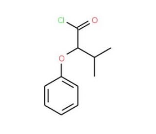 3-Methyl-2-phenoxybutyryl chloride (CAS 65118-10-7) - chemical structure image
