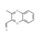 3-Methyl-2-quinoxalinecarboxaldehyde (CAS 25519-55-5) - chemical structure image
