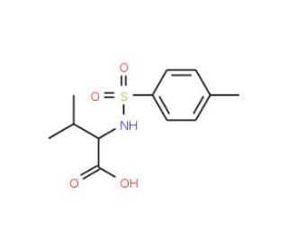3-Methyl-2-(toluene-4-sulfonylamino)-butyric acid - chemical structure image