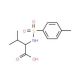 3-Methyl-2-(toluene-4-sulfonylamino)-butyric acid - chemical structure image