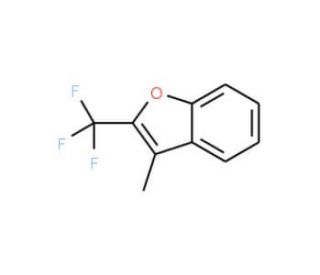 3-Methyl-2-(trifluoromethyl)benzofuran - chemical structure image