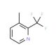 3-Methyl-2-(trifluoromethyl)pyridine (CAS 1620-78-6) - chemical structure image