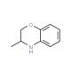 3-Methyl-3,4-dihydro-2H-1,4-benzoxazine (CAS 32329-20-7) - chemical structure image