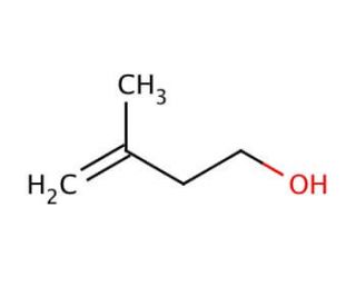 3-Methyl-3-buten-1-ol (CAS 763-32-6) - chemical structure image