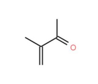 3-Methyl-3-buten-2-one (CAS 814-78-8) - chemical structure image