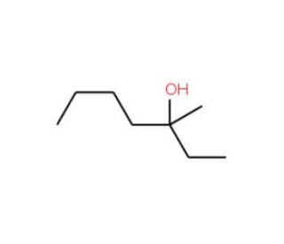 3-Methyl-3-heptanol (CAS 5582-82-1) - chemical structure image