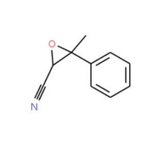 3-Methyl-3-phenyloxirane-2-carbonitrile - chemical structure image