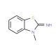 3-Methyl-3H-benzothiazol-2-ylideneamine (CAS 14779-16-9) - chemical structure image