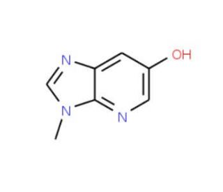 3-Methyl-3H-imidazo[4,5-b]pyridin-6-ol (CAS 1171920-70-9) - chemical structure image