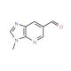 3-Methyl-3H-imidazo[4,5-b]pyridine-6-carbaldehyde (CAS 1171920-68-5) - chemical structure image