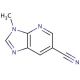 3-Methyl-3H-imidazo[4,5-b]pyridine-6-carbonitrile (CAS 1186310-93-9) - chemical structure image