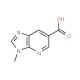 3-Methyl-3H-imidazo[4,5-b]pyridine-6-carboxylic acid (CAS 1138444-24-2) - chemical structure image