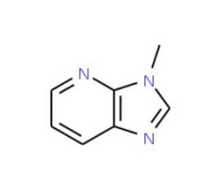 3-Methyl-3H-imidazo[4,5-b]pyridine (CAS 6688-61-5) - chemical structure image