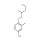 3-Methyl-4-[(2-methylpentyl)oxy]aniline - chemical structure image