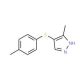 3-Methyl-4-[(4-methylphenyl)sulfanyl]-1H-pyrazole - chemical structure image