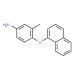 3-Methyl-4-(1-naphthyloxy)aniline - chemical structure image