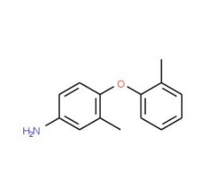 3-Methyl-4-(2-methylphenoxy)aniline - chemical structure image