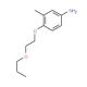 3-Methyl-4-(2-propoxyethoxy)aniline - chemical structure image