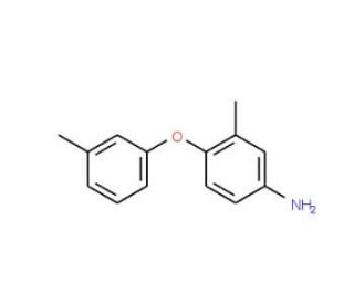3-Methyl-4-(3-methylphenoxy)aniline - chemical structure image