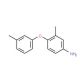 3-Methyl-4-(3-methylphenoxy)aniline - chemical structure image