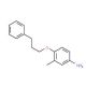 3-Methyl-4-(3-phenylpropoxy)aniline - chemical structure image