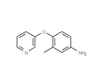 3-Methyl-4-(3-pyridinyloxy)aniline - chemical structure image
