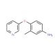 3-Methyl-4-(3-pyridinyloxy)aniline - chemical structure image