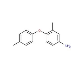 3-Methyl-4-(4-methylphenoxy)aniline - chemical structure image