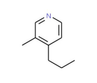 3-Methyl-4-n-propylpyridine - chemical structure image