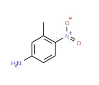 3-Methyl-4-nitroaniline (CAS 611-05-2) - chemical structure image