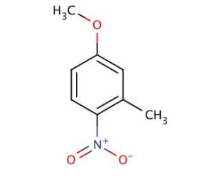 3-Methyl-4-nitroanisole (CAS 5367-32-8) - chemical structure image