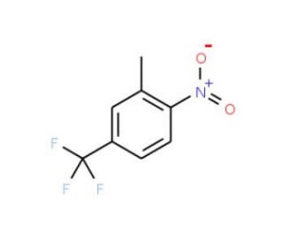 3-Methyl-4-nitrobenzotrifluoride (CAS 67192-42-1) - chemical structure image