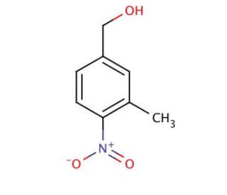 3-Methyl-4-nitrobenzyl alcohol (CAS 80866-75-7) - chemical structure image