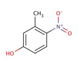 3-Methyl-4-nitrophenol (CAS 2581-34-2) - chemical structure image