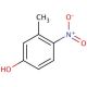 3-Methyl-4-nitrophenol (CAS 2581-34-2) - chemical structure image