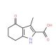 3-methyl-4-oxo-4,5,6,7-tetrahydro-1H-indole-2-carboxylic acid (CAS 6577-89-5) - chemical structure image