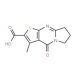 3-Methyl-4-oxo-4,6,7,8-tetrahydro-pyrrolo[1,2-a]-thieno[2,3-d]pyrimidine-2-carboxylic acid - chemical structure image