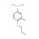 3-Methyl-4-propoxybenzeneboronic acid (CAS 279262-88-3) - chemical structure image