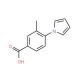 3-Methyl-4-pyrrol-1-yl-benzoic acid (CAS 593272-74-3) - chemical structure image