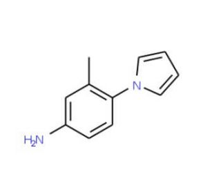 3-Methyl-4-pyrrol-1-yl-phenylamine - chemical structure image