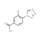 3-Methyl-4-tetrazol-1-yl-benzoic acid - chemical structure image