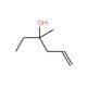 3-Methyl-5-hexen-3-ol (CAS 1569-44-4) - chemical structure image