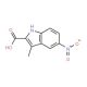 3-Methyl-5-nitro-1H-indole-2-carboxylic acid - chemical structure image