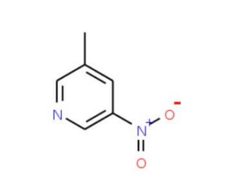 3-Methyl-5-nitropyridine (CAS 6960-20-9) - chemical structure image