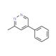 3-Methyl-5-phenylpyridazine (CAS 184021-10-1) - chemical structure image